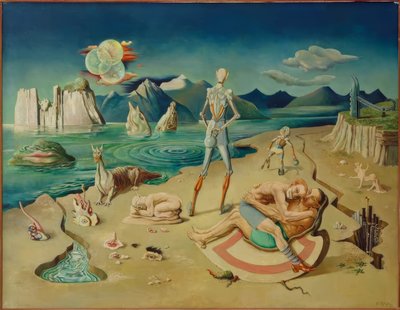 Strandleben am Styx von Rudolf Schlichter