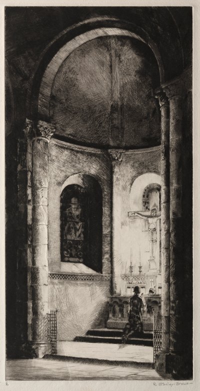 Crusader's Vigil av Rudolph Stanley Brown