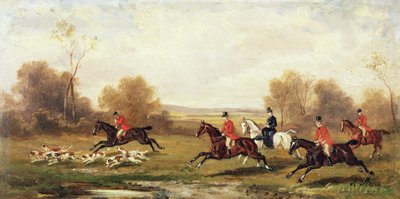 Jaktscene, ca. 1920 av Rudolph Stone