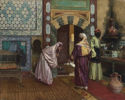 I Hammam av Rudolphe Ernst