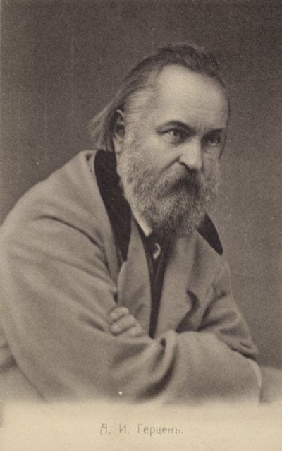 Alexander Herzen (1812-1870), russisk forfatter og tenker av Russian Photographer