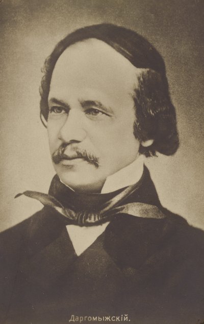 Alexander Sergeyevich Dargomizhsky , russisk komponist (1813-1869) av Russian Photographer