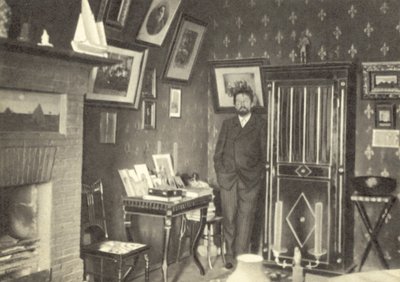 Anton Chekhov i studiet sitt i Jalta, Krim av Russian Photographer