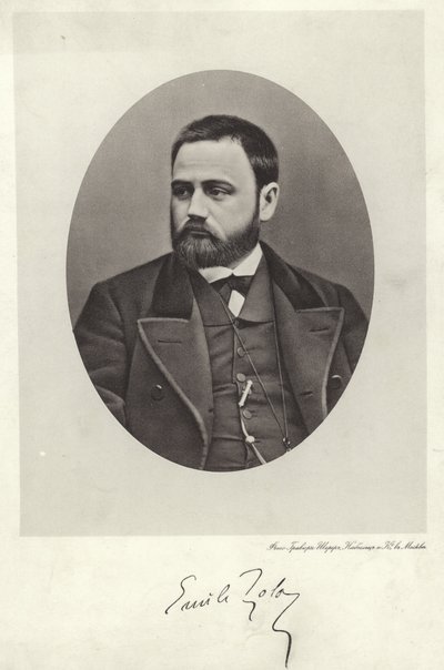 Emile Zola av Russian Photographer