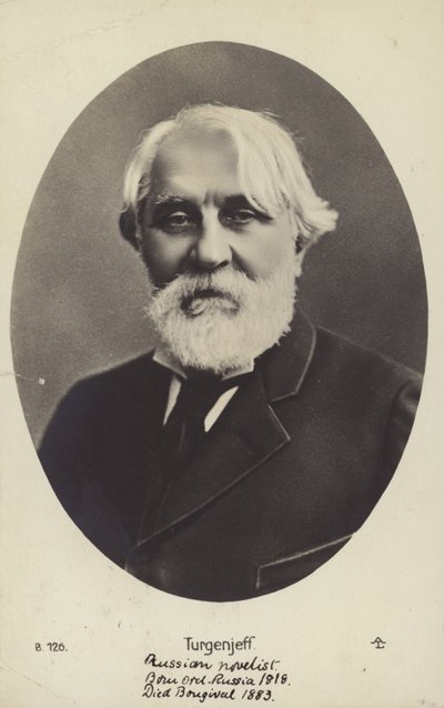 Ivan Turgenev (1818–1883), russisk romanforfatter, novelleforfatter og dramatiker av Russian Photographer