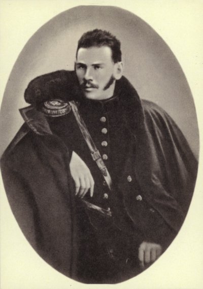 L N Tolstoj av Russian Photographer