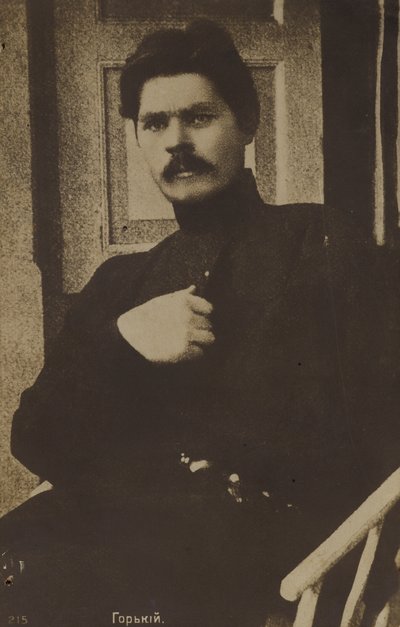 Maxim Gorky, russisk og sovjetisk forfatter og politisk aktivist av Russian Photographer
