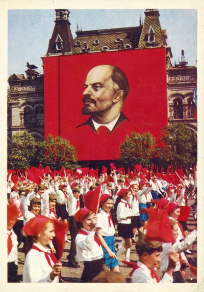 1. mai-parade på Røde plass i Moskva av Russian Photographer