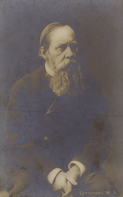 Mikhail Saltykov-Shchedrin, russisk forfatter og satiriker av Russian Photographer