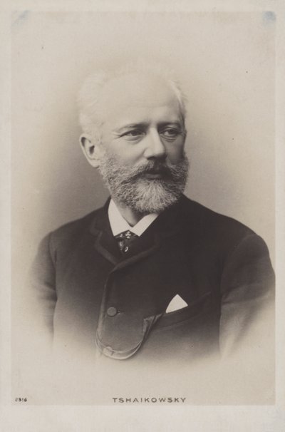 Pyotr Ilyich Tchaikovsky , russisk komponist av Russian Photographer