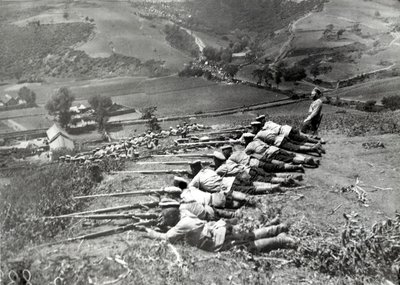 Russiske tropper under den russisk-japanske krigen, 1904 av Russian Photographer