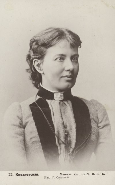 Sofia Kovalevskaya , russisk matematiker av Russian Photographer