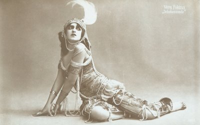 Vera Fokina i Scheherazade av Russian Photographer