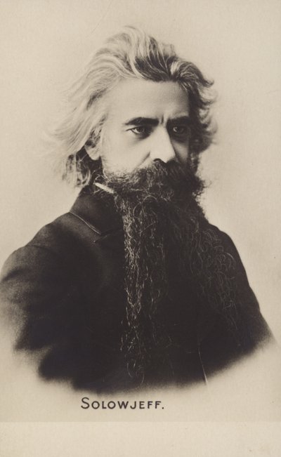 Vladimir Solovyov , russisk filosof og poet av Russian Photographer