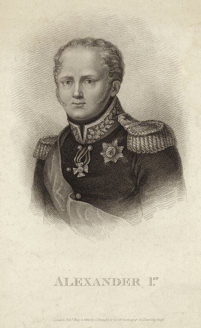 Alexander 1. - keiser av Russland (1777-1825) av Russian School