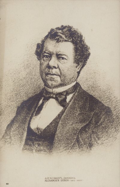 Alexander Dubuc , russisk komponist og pianist (1812-1898) av Russian School