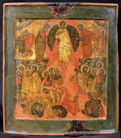 Transfigurasjonen (tempera på panelet) av Russian School