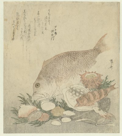 Fisk og skjell av Ryuryukyo Shinsai