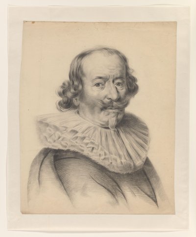 Portrett av en mann fra det syttende århundre av S.A. van der Heim