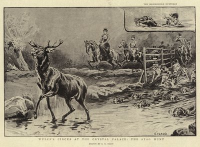 Wulffs sirkus på Crystal Palace, Stag Hunt av S.T. Dadd