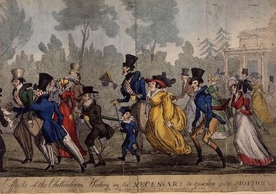 Effekter av Cheltenham Waters eller "Det er nødvendig for å få fart på bevegelsene dine etter det andre glasset" av S.W. Fores