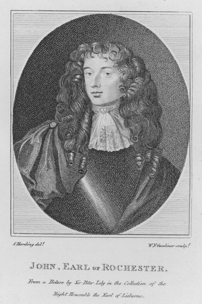 John, jarl av Rochester (gravering) av S. (after) Harding