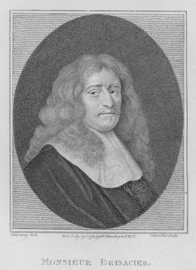 Mister Brisacier (gravering) av S. (after) Harding