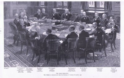 The War Ministry, fra After Pretoria: The Guerilla War utgitt av Harmsworth Bros Limited, 1901 av S. Begg