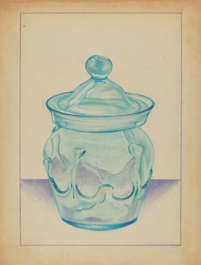 Glassbeholder av S. Brodsky