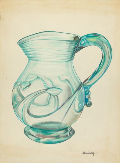 Stor krukke av S. Brodsky