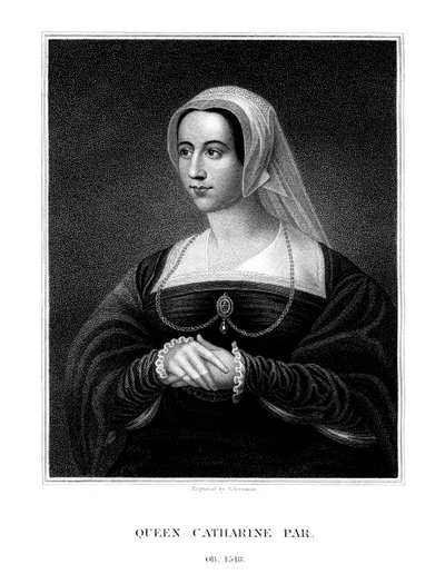 Catherine Parr, dronningkonsort av Henry VIII, 1823. av S. Freeman