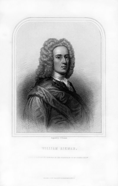 William Aikman, eminent skotsk portrettmaler, 1870. av S. Freeman