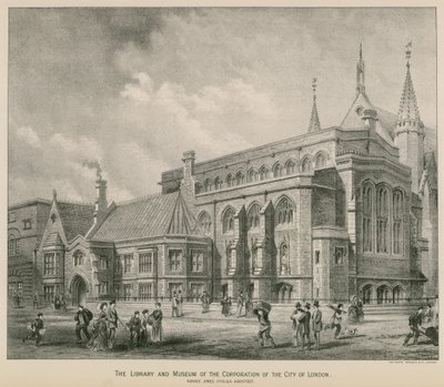 Biblioteket og museet til Corporation of the City of London; Guildhall av S. Rosenthal