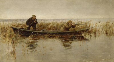 Andejakt, andre halvdel av 1800-tallet av S. Silvanovich