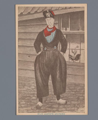Min siste uniform (tittel på objekt) av S. de Jongh