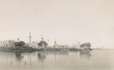 95. Fouah, ved Nilen, 1843. av Sabatier