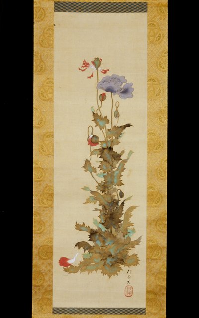 Mohnblumen av Sakai Hoitsu