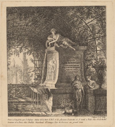 Fontene i et sommerhus av Salomon Gessner