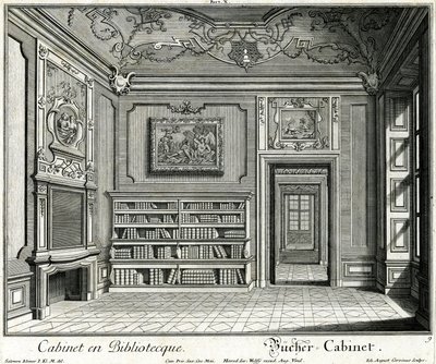 bokskap av Salomon Kleiner