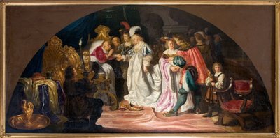 The Royal Double Betrothals eller Nuptials av 1502 av Salomon Koninck