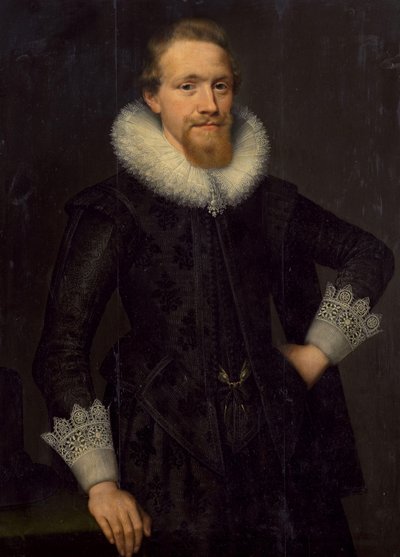 Portrett av Jacob Pergens (?-1681) av Salomon Mesdach (attributed to)
