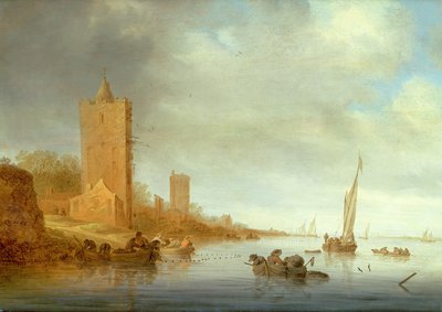 Ukjent bilde av Salomon van Ruisdael or Ruysdael