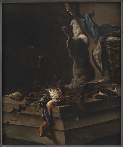 Still Life of Dead Game av Salomon van Ruysdael