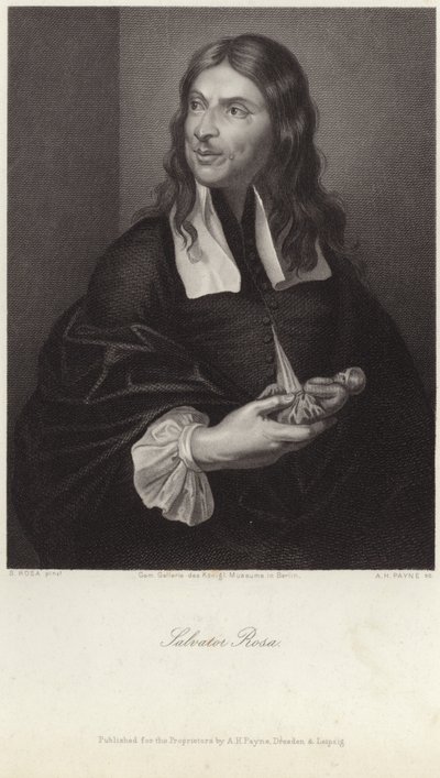  av Salvator (after) Rosa