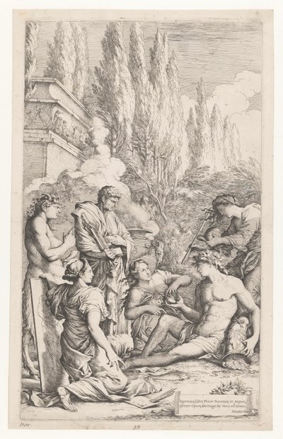 Geni av Salvator Rosa av Salvator Rosa
