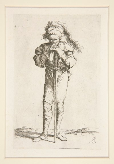 Diverse figurer (suite) av Salvator Rosa