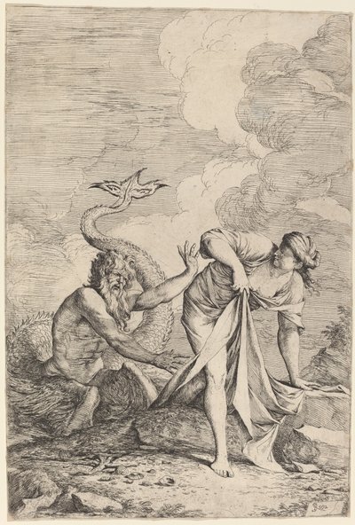 Glaucus og Scylla av Salvator Rosa