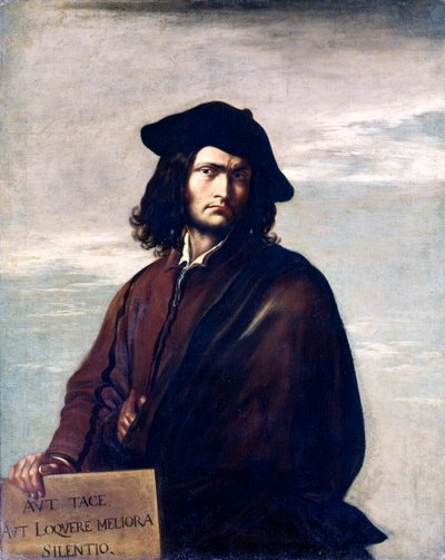 Selvportrett av Salvatore Rosa av Salvator Rosa