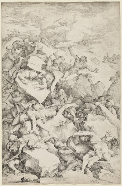 Kjempenes fall av Salvator Rosa