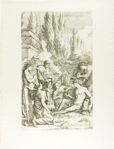 Geniet til Salvator Rosa av Salvator Rosa